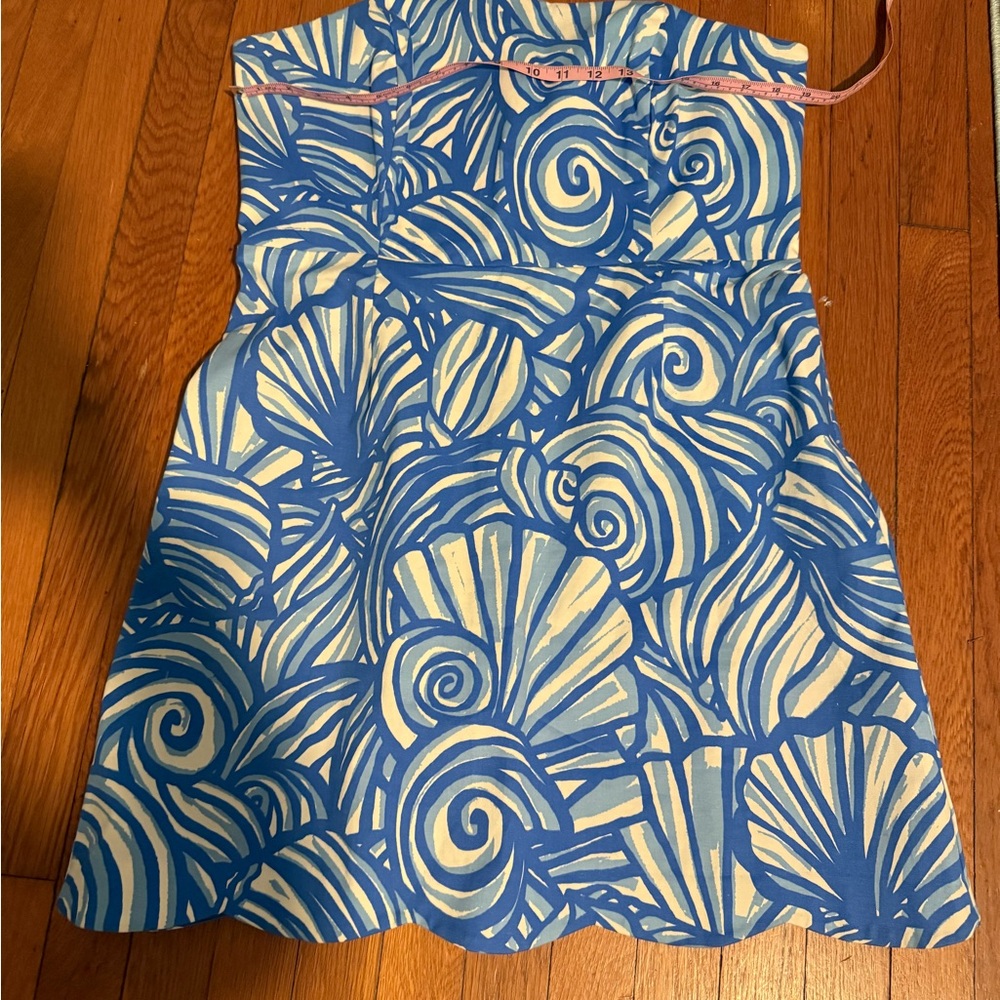 Vineyard Vines 16- Blue and white Patterned Dress
